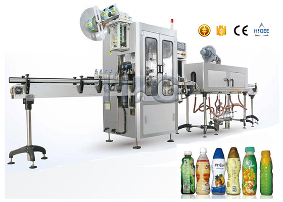 China PET / OPS Small Capacity Shrink Sleeve Label Applicator For Flat Bottles supplier