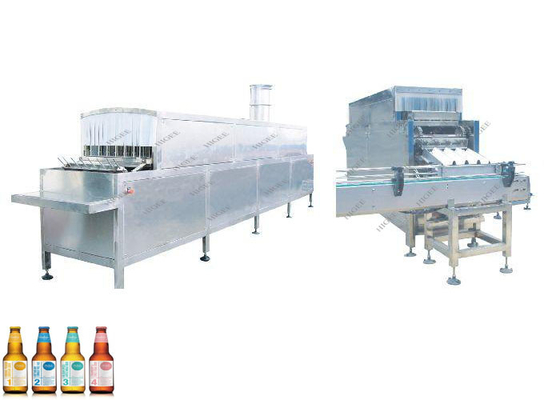 China Beer Automatic Bottle Washer 2.2KW supplier