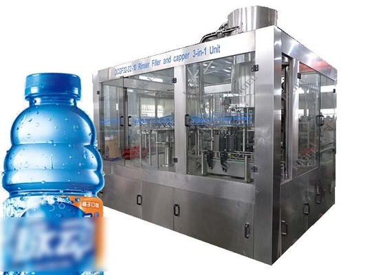 China Automatic Small Plastic Bottle Filling Machine Carbonated Soft Drink / Beverage Filling Equipment supplier