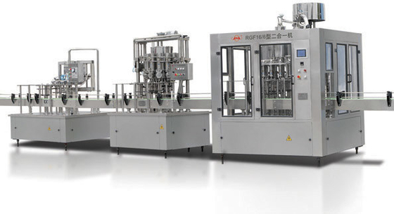 China Double Deck Cap Capping Juice Filling Machine supplier