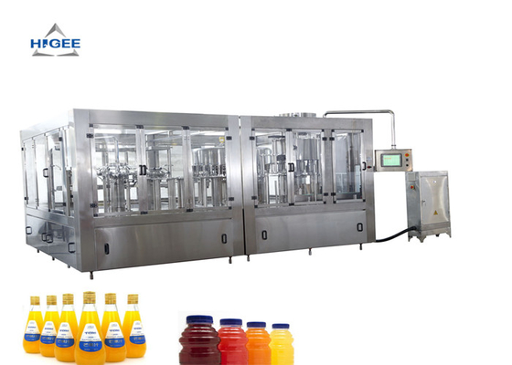 China Juice Water Beverage Soft Drink Packaging Machine , PET Liquid Bottle Filling Machine supplier