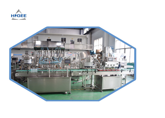 China Professional Oil Bottle Filling Machine , Edible Oil Packing Machine AC220V/50Hz supplier