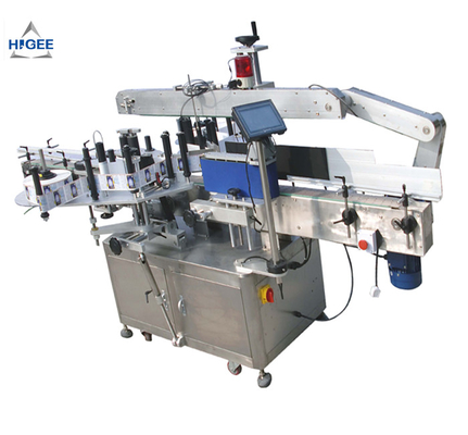China Double Side Sticker Labeling Machine For Shampoo Bottles Adhesive Labeling supplier