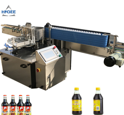 China CE Standard Wine Wet Glue Labeling Machine 60-200pcs/Min Labeling Speed supplier