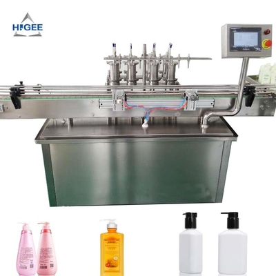 China Plastic Detergent Filling Machine Shampoo Bottle Filling Machine 380v 50hz 3 Phase supplier