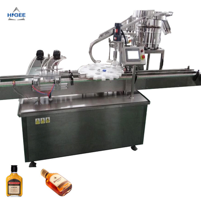 China Higee alcohol bottles filling machine whiskey bottling machine spirit bottling machine supplier