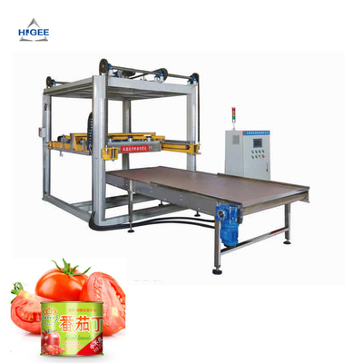China Factory empty tin can palletizer stacking machine food can palletizing machine pallet machine supplier