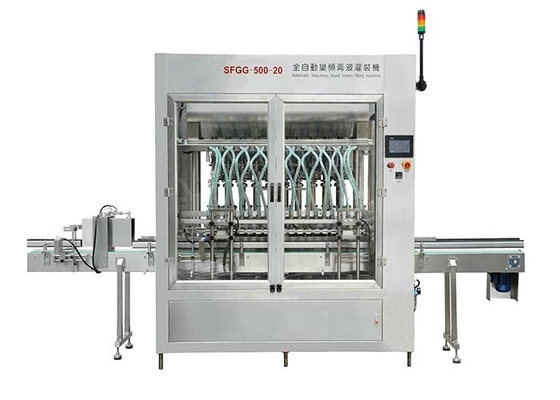 China High Precision Automatic Bottle Filling Machine Ceramic Pump Cream Piston Filler supplier