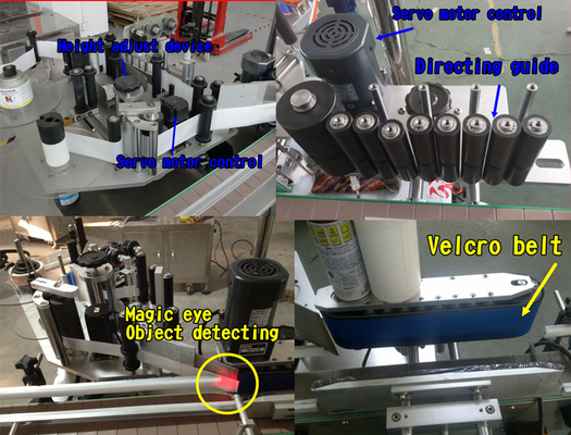 China CE Sticker Labeling Machine , Cosmetic Bottle Labelling Machine For Self Adhesive Labels supplier