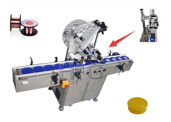 China Automatic Water Bottle Sticker Labeling Machine 220V 1.5HP 50/60HZ HIGEE HAY200 supplier