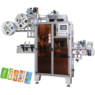 China Automatic Labeler Machine , PVC Shrink Sleeve Label Machine For Beverage supplier