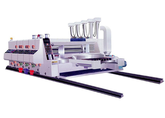 China High Speed Corrugated Cardboard Box Making Machine Die Cut Printing Equipment supplier