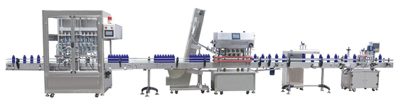 China BOV Bottle Filling Capping And Labeling Machine , Bottle Filling Capping Machine supplier