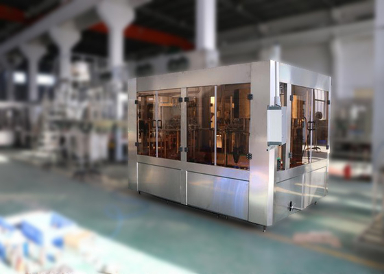 China Pure Bottled Automatic Water Filling Machine , Mineral Water Bottling Machine 7.5KW supplier