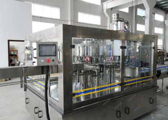China Commercial Fruit Juice Soft Drink Bottling Machine Plastic / Glass Bottles Suitable supplier