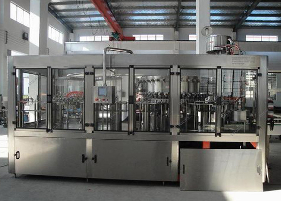 China 3000BPH Beverage Filling Machine , Carbonated Beverage Bottling Equipment With CE supplier