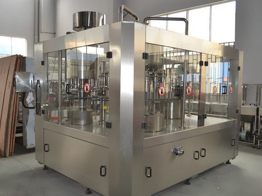 China Fruit Juice Filling Machine 500ml Bottle PLC Touch Screen Control RCGF32-32-10 supplier