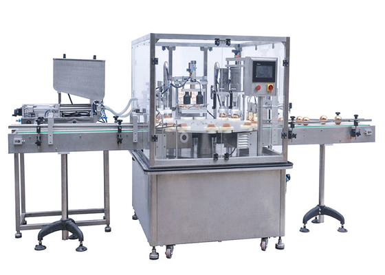 China Coconut Oil Filling Edible Oil Packing Machine Automatic Bottled Compact Structure supplier