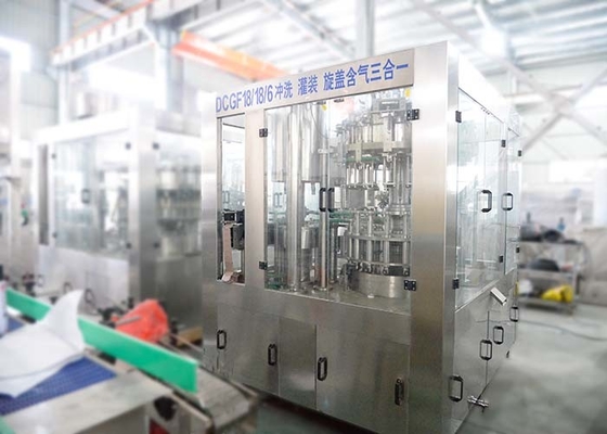 China BGF 32-32-10 Beer Filling Machine Line Screw Caps With Rinsing Capping Function supplier