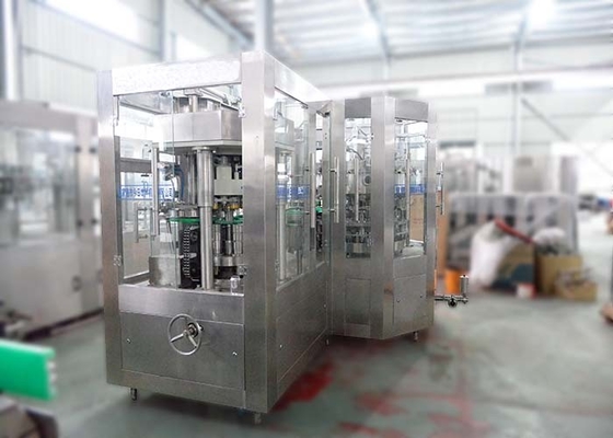 China Plastic PET Bottle Juice Filling Machine , Fruit Juice Packaging Machine 8000b/h supplier