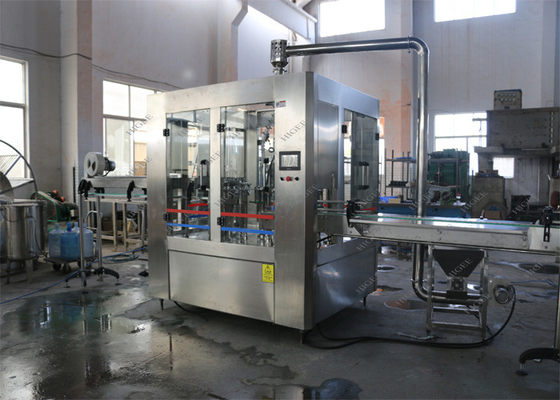 China Large Beer Filling Machine , Industrial Beer Brewing Equipment System Stainless Steel supplier