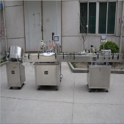 China Medicine Eye Drop Filling And Capping Machine With Unscramble Bottle , Vibration Plate supplier