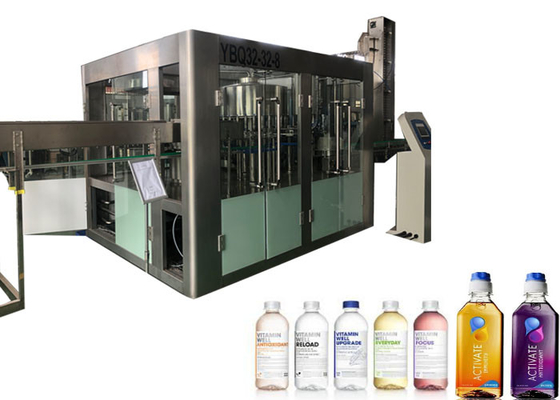 China 550 Ml Automatic Water Filling Machine For Pet Plastic Bottle , Low Running Noise supplier