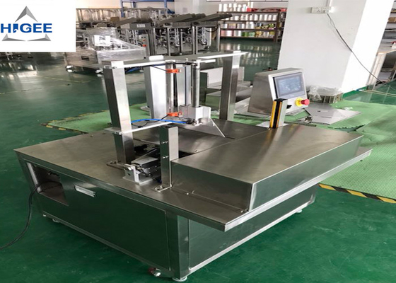 China Face Mask Automatic Packing Machine High Speed With Touch Screen Control System supplier