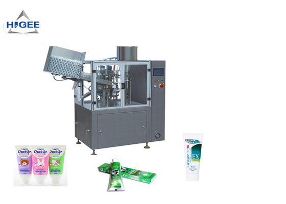 China Manual Toothpaste Tube Filling Machine Convenient With Plc Control System supplier