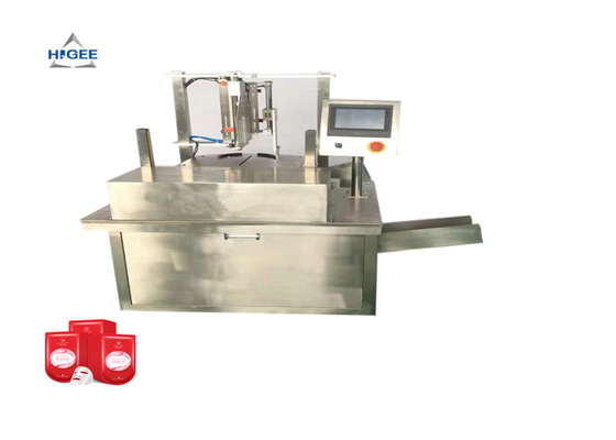 China Fully Automatic Packing Machine Mask Folding And Liquid Filling Machine supplier