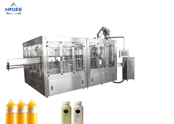 China Carbonated Soft Drink Filling Machine , Hot Fill Soda Bottling Equipment supplier