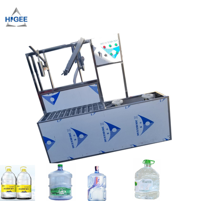 China SS 304 Food Grade 5 Gallon Water Bottle Filling Machine PLC Control 2200 *2000 * 2200 Mm supplier