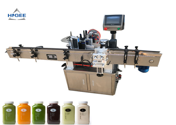 China Shampoos Automatic Sticker Labeling Machine For Small Bottles / Label Sticking Machine supplier