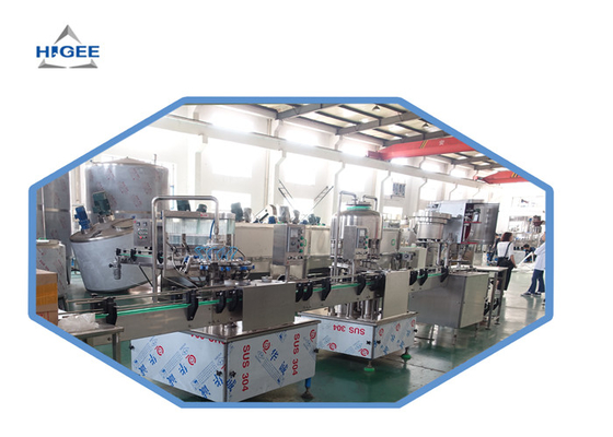 China Long Service Life Liquid Beverage Filing Machine With Conveyer Belt Material supplier