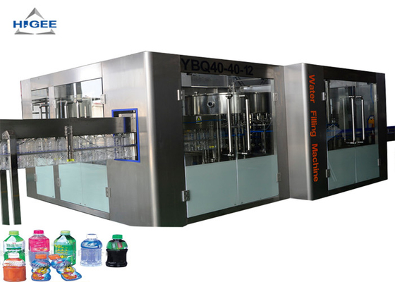 China PLC Controled Automatic Water Filling Machine For Small Complete Soda Beverage supplier