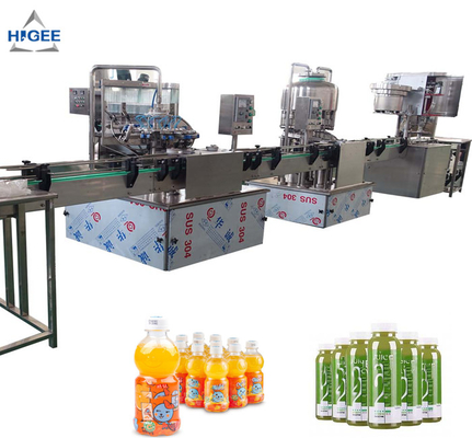 China 2000BPH Capacity Juice Filling Machine For 60-320 Mm Height Glass Bottle supplier