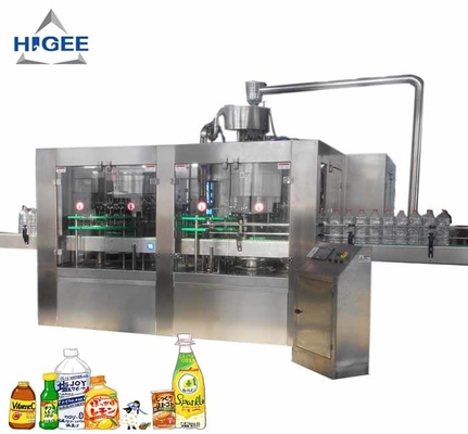 China Automatic Carbonated Beverage Filling Machine / Liquid Filling Machine For PET Bottle supplier