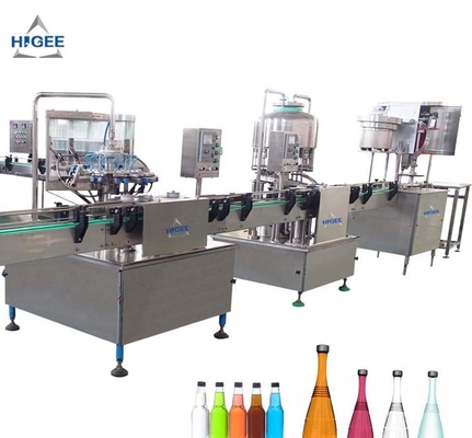 China 1000 Bottles Per Hour Carbonated Drink Filling Machine Self Oil Lubrication Device supplier