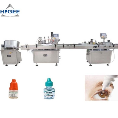 China High Accuracy Bottle Filling Capping And Labeling Machine For Eye Drop supplier