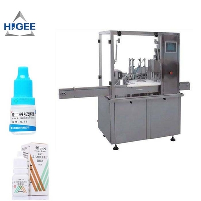 China Eye Drop Bottle Filling Capping Machine High Accuracy For Glass Bottle supplier