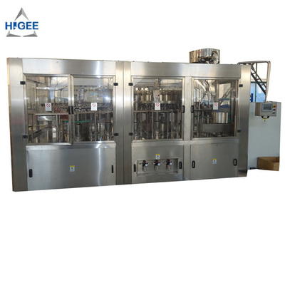 China 10 Capping Head Bottled Water Production Machine / Monoblock Filling And Capping Machine supplier