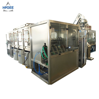 China 12Kw Power Automatic Water Bottling Machine / Auto Water Filling Machine 5 Gallon supplier