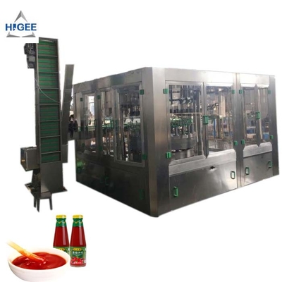 China Automatic tomato chilli sauce filling machine, sweet soya sauce barbecue paste mustard mayonnaise sauce filler supplier