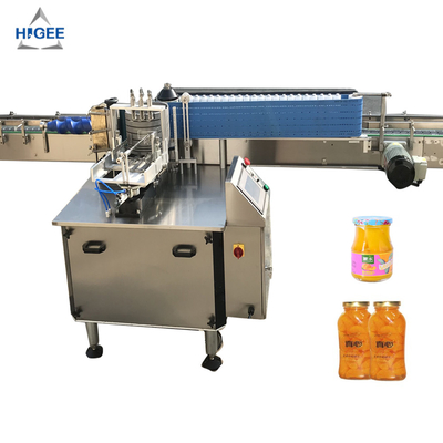 China Best canned vegetable labeling machine with mixed vegetables in can canned turn in vegetable wet glue labeling machine supplier