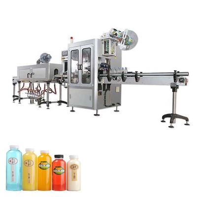 China PVC sleeve shrink applicator labeling machine for round bottle glass bottle tin cans supplier