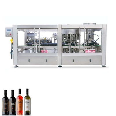 China 1140ml automatic wine filling machine line for glass bottle liquid wine bottling production supplier