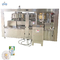 Canned coconute milk juice filling seaming machine with cold glue labeling machine line supplier