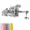 Automatic water bottles shrink sleeve labeling machine with steam shrink tunnel and steam generator supplier